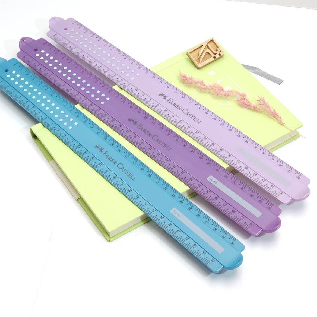 Faber Castell Ruler 30 cm Sparkle, break resistant 172030
