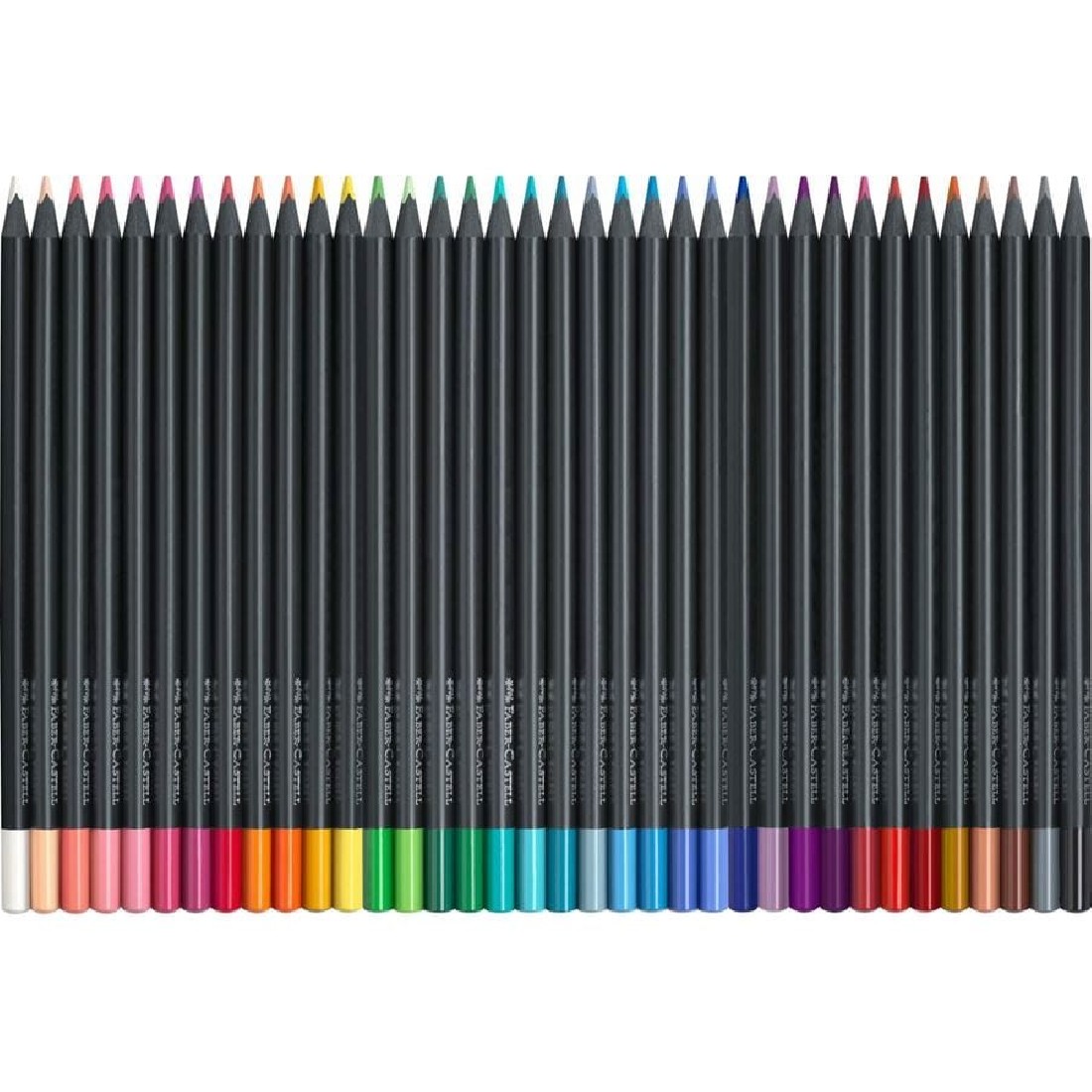 Faber Castell Black Edition colour pencils, cardboard box of 36, 116436