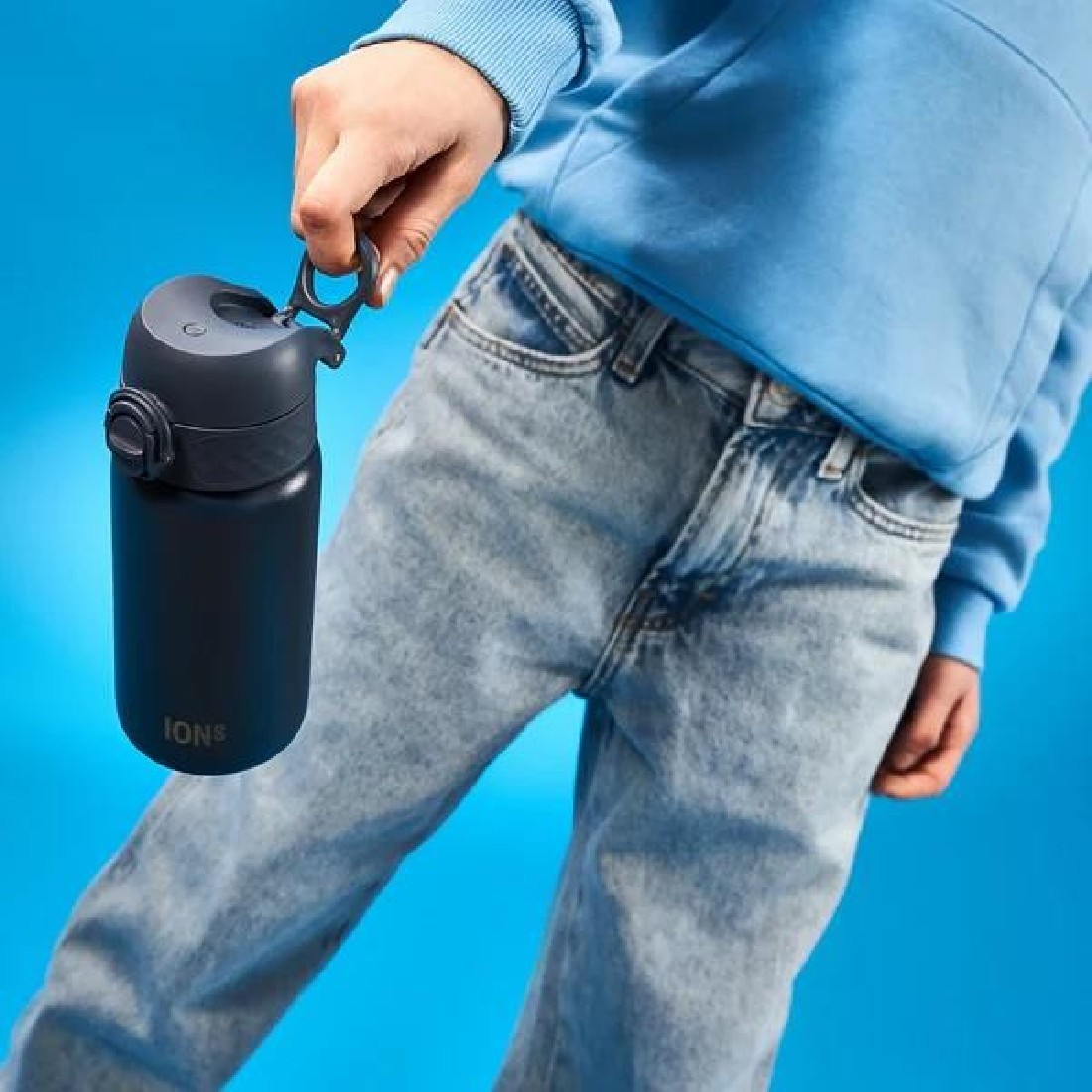 Παγούρι Μεταλλικό Θερμός 320ml Ash Navy ION8