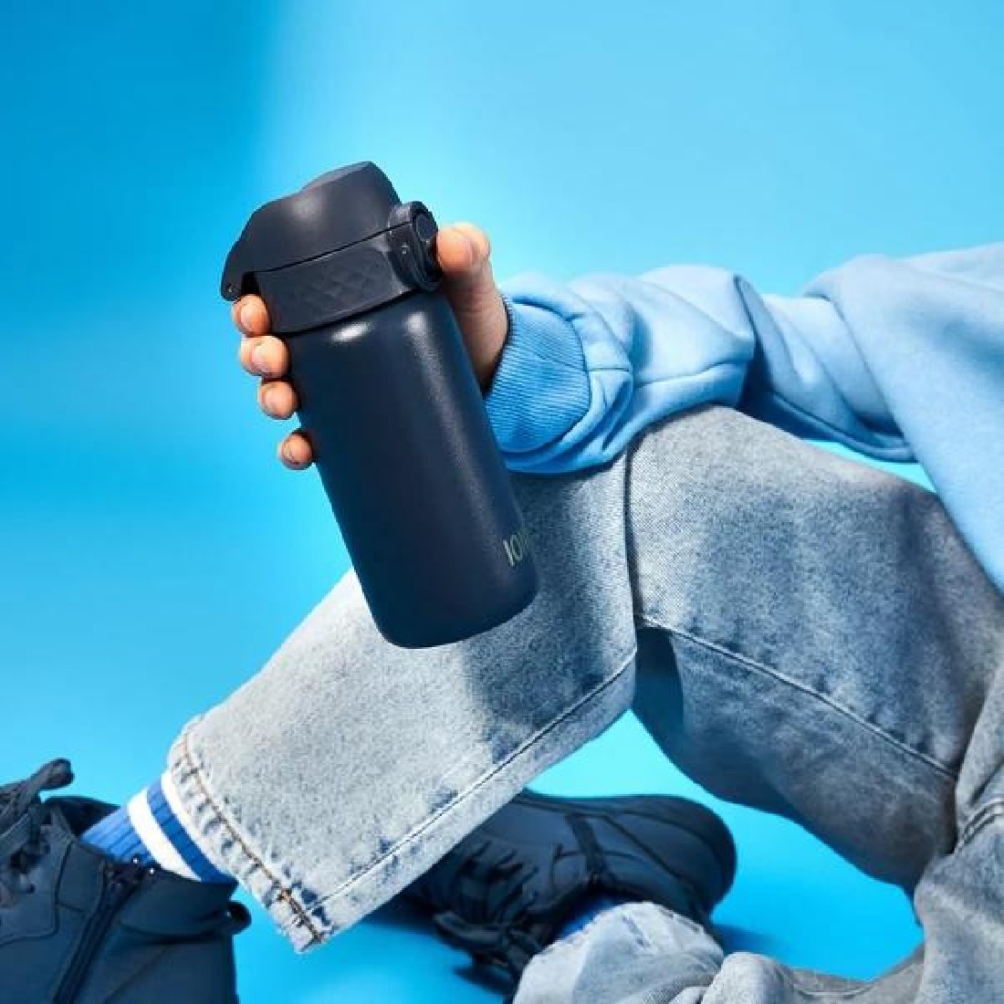 Παγούρι Μεταλλικό Θερμός 320ml Ash Navy ION8