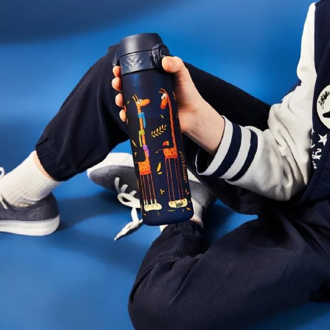 Παγούρι πλαστικό Slim 500ml Giraffe ION8