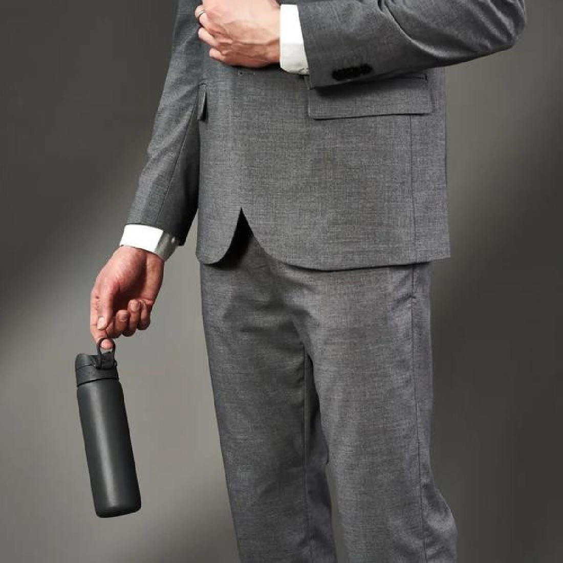 Παγούρι Μεταλλικό Θερμός 500ml Grey ION8