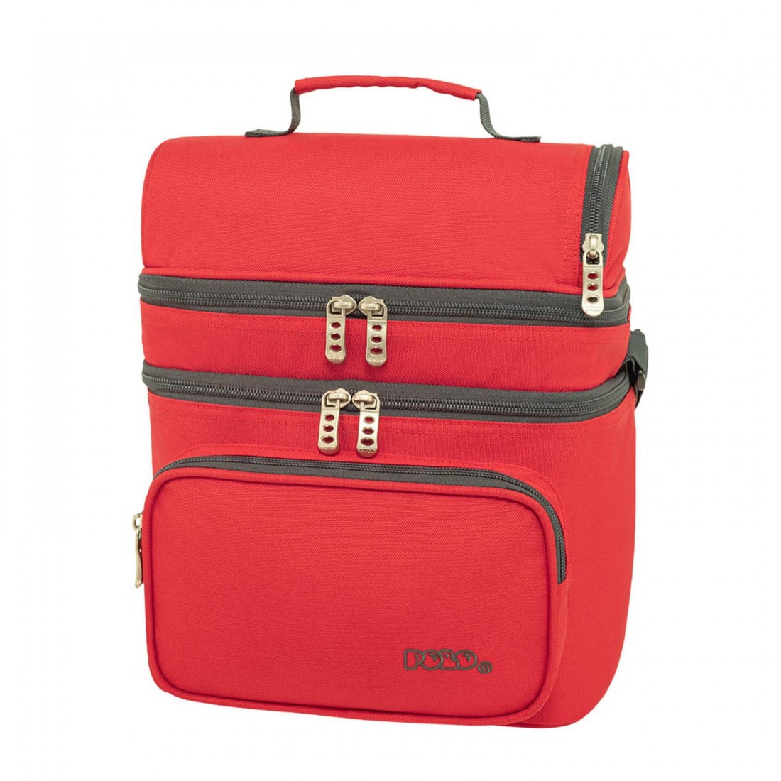 Τσάντα φαγητού Double Cooler Red 907096- 3000 POLO (2025)