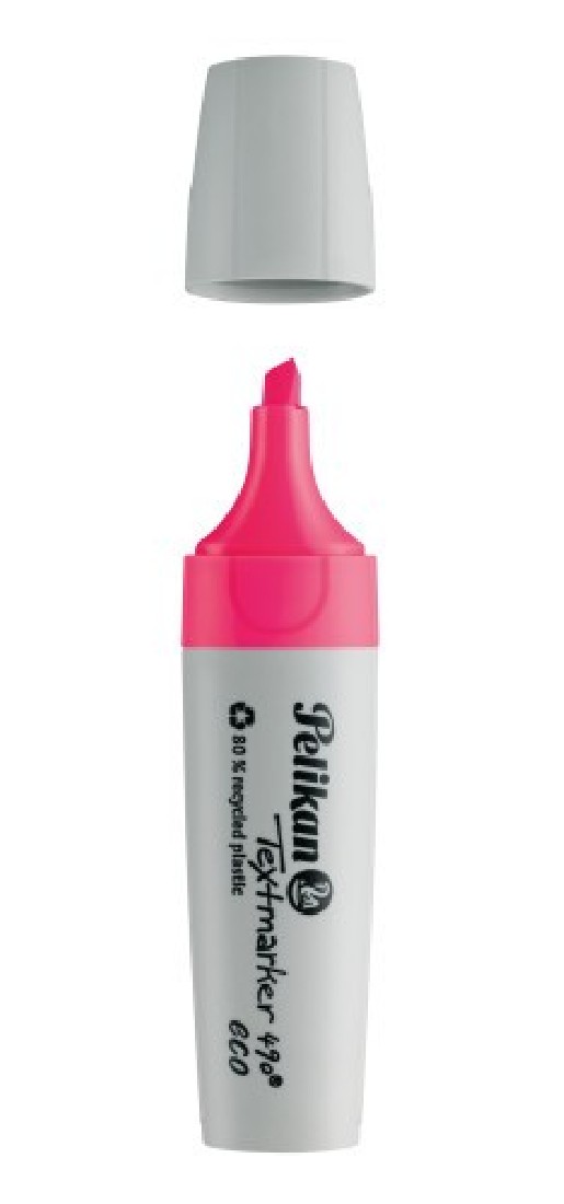 Pelikan Textmarker 490 eco, Neon Pink 823364