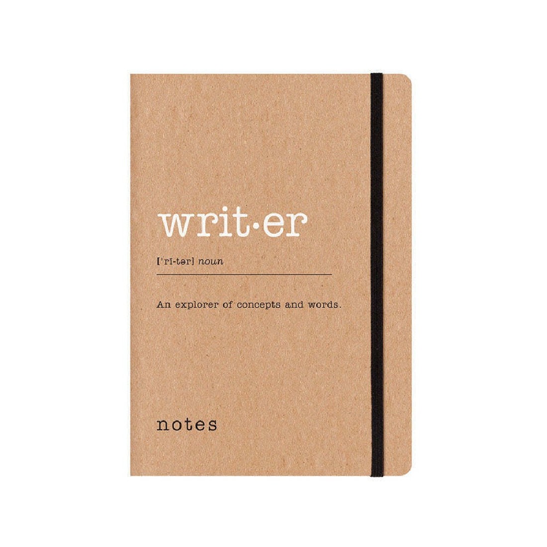 Notebook Eco Writers A5 Dotted Kraft 990261 Letts