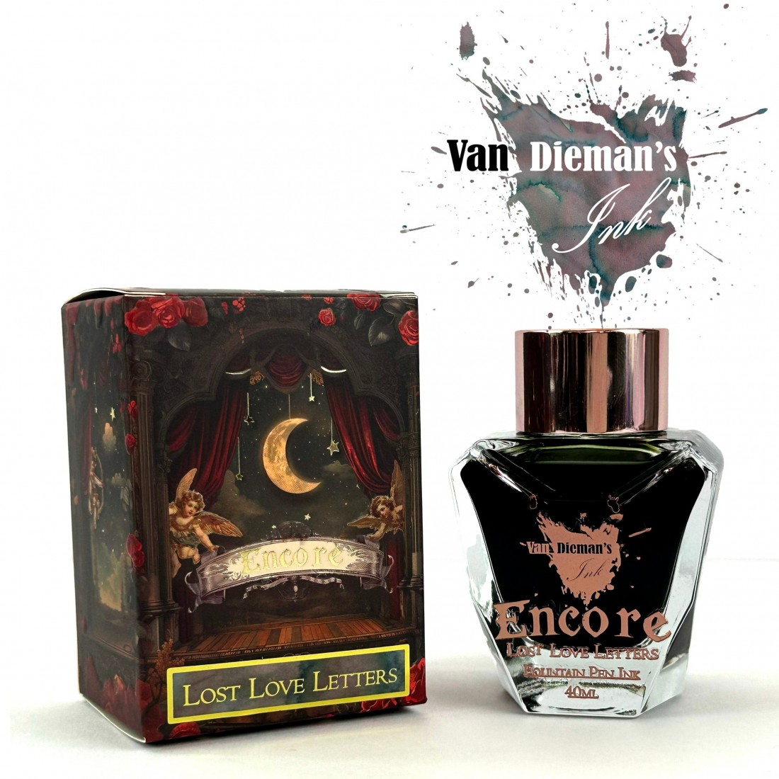 Van Diemans Encore Lost Love Letters 40ml Fountain Pen Ink