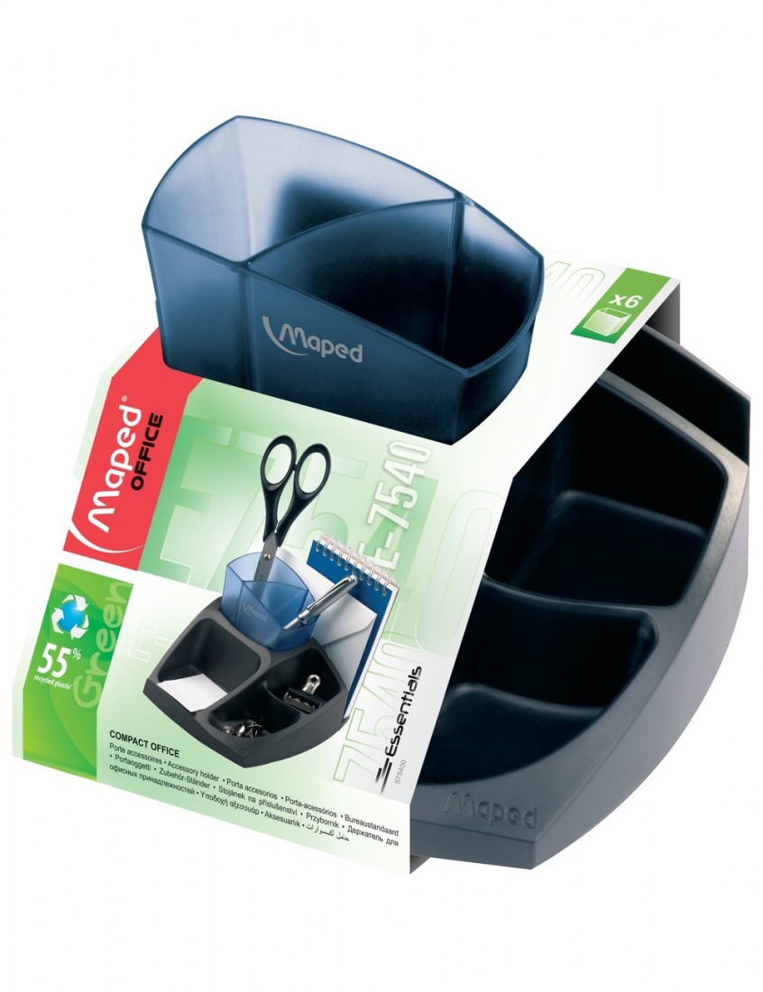 Βάση γραφείου Compact Office Μαύρο/Μπλέ 575400 Maped