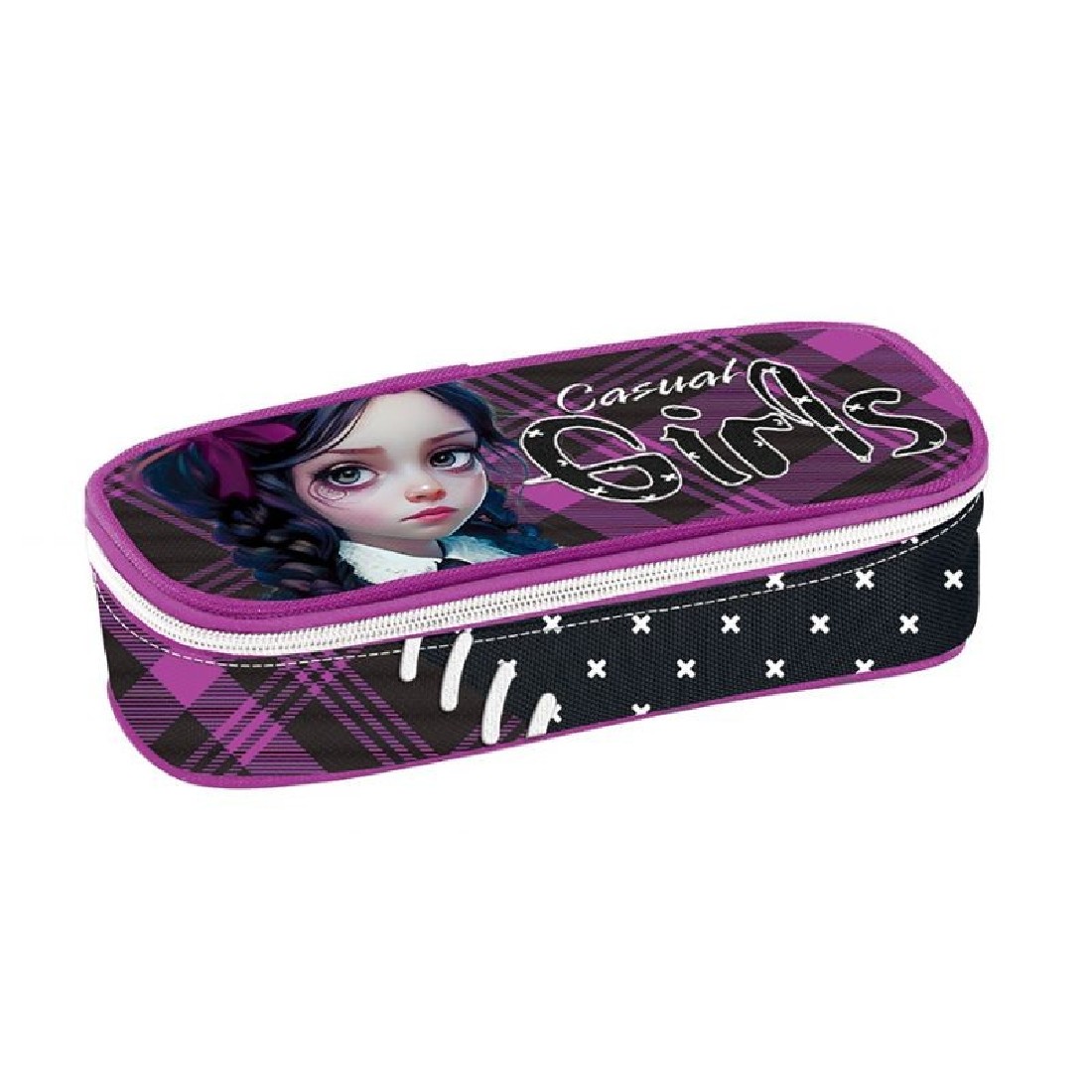 Κασετίνα τετράγωνη Casual Girls 241344 Graffiti (2024)