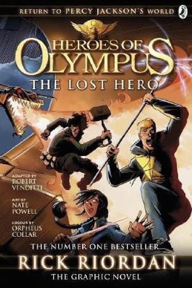 HEROES OF OLYMPUS 1: THE LOST HERO: THE GRAPHIC NOVEL