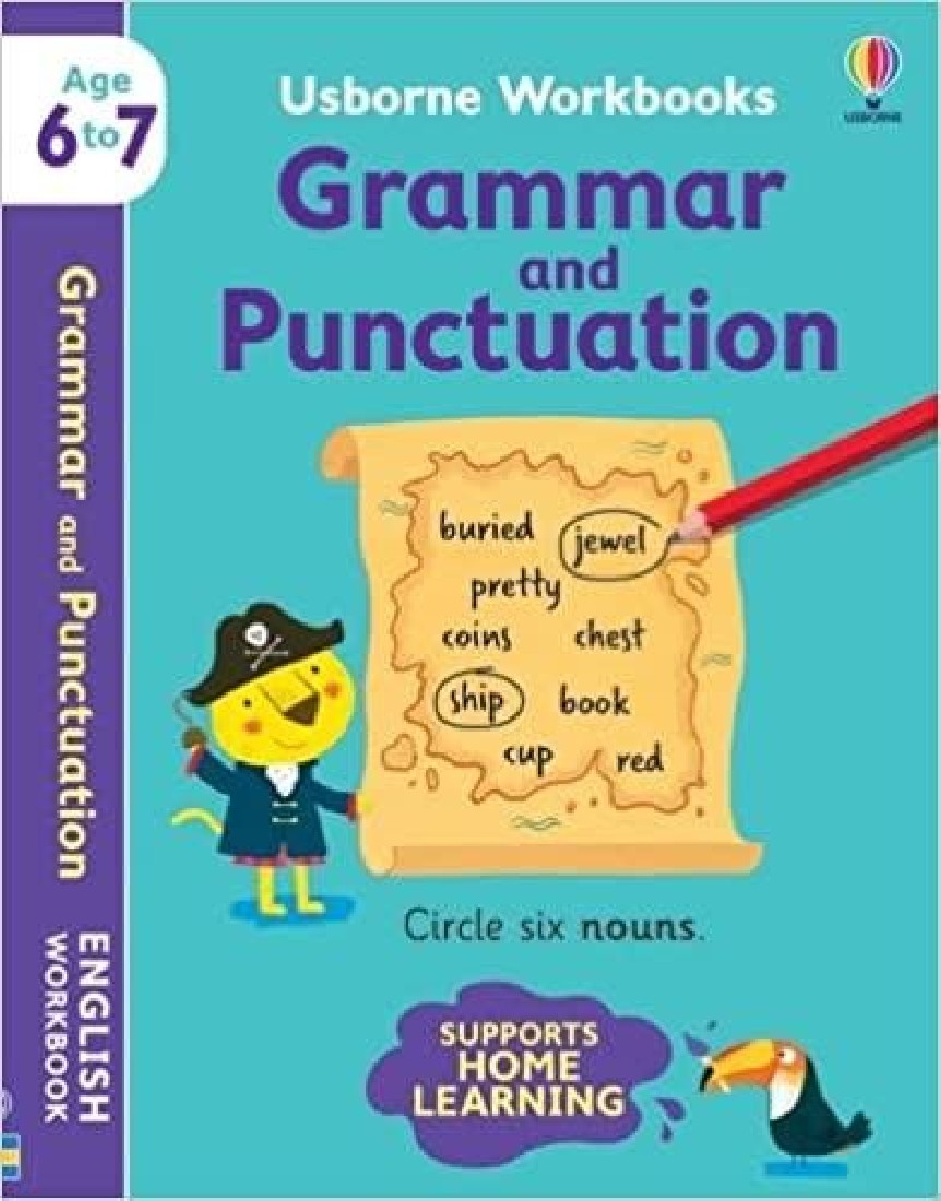 USBORNE WORKBOOKS GRAMMAR AND PUNCTUATION 6-7 PB