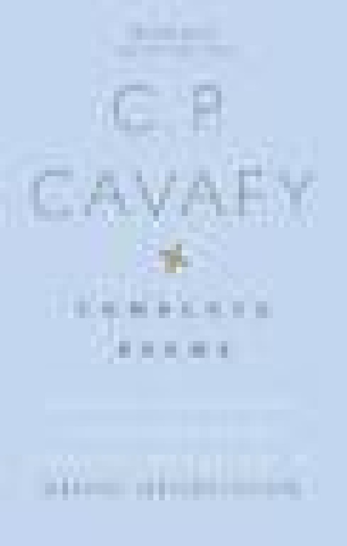 THE COMPLETE POEMS OF C.P. CAVAFY TPB