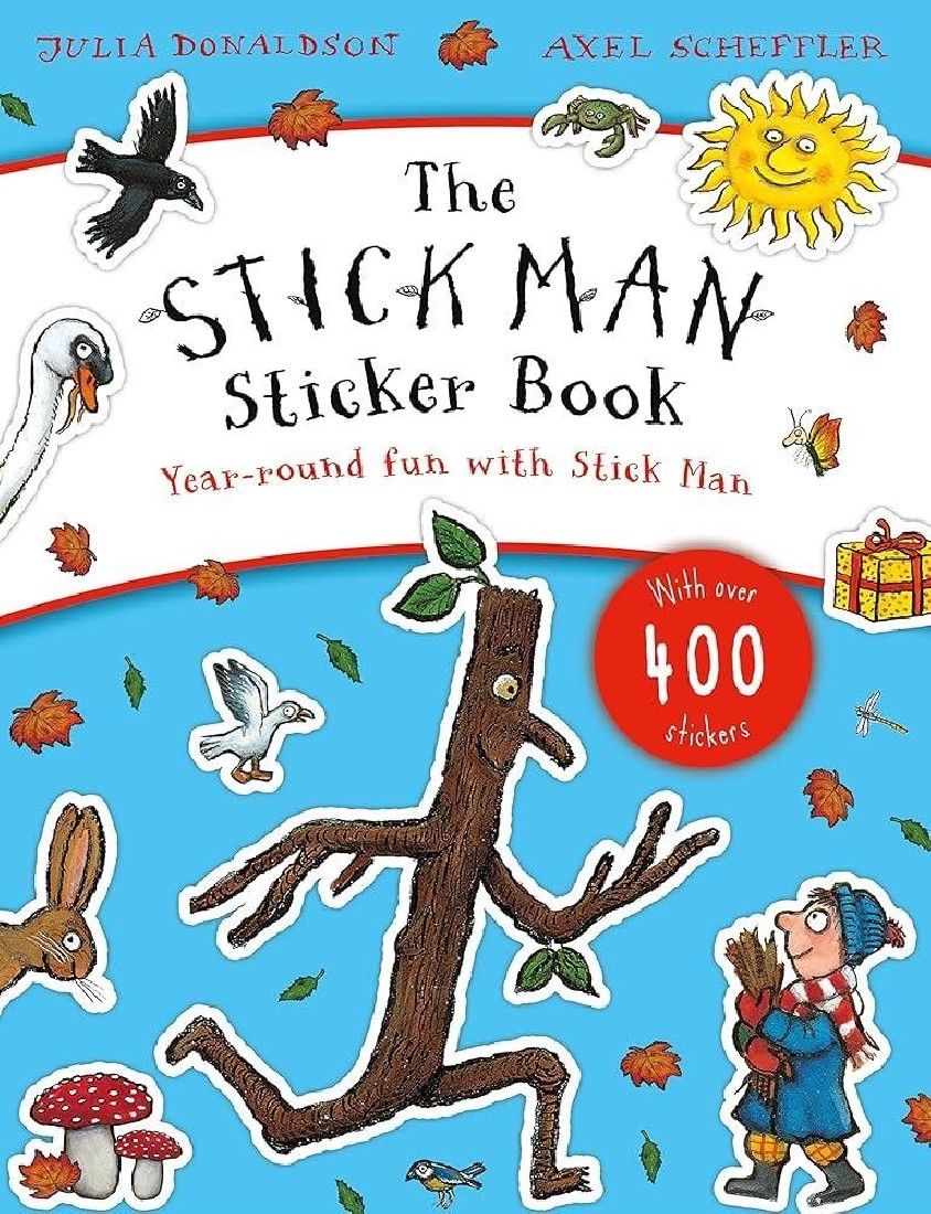 THE STICK MAN STICKER BOOK PB