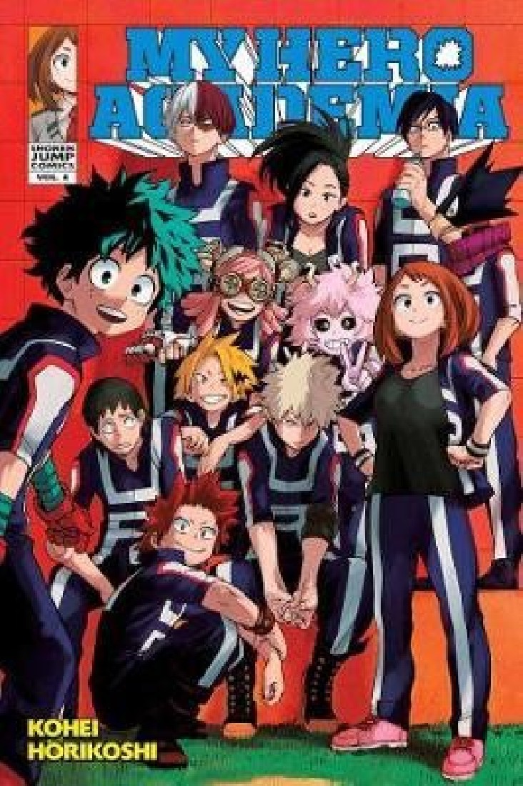 MY HERO ACADEMIA, VOL. 4
