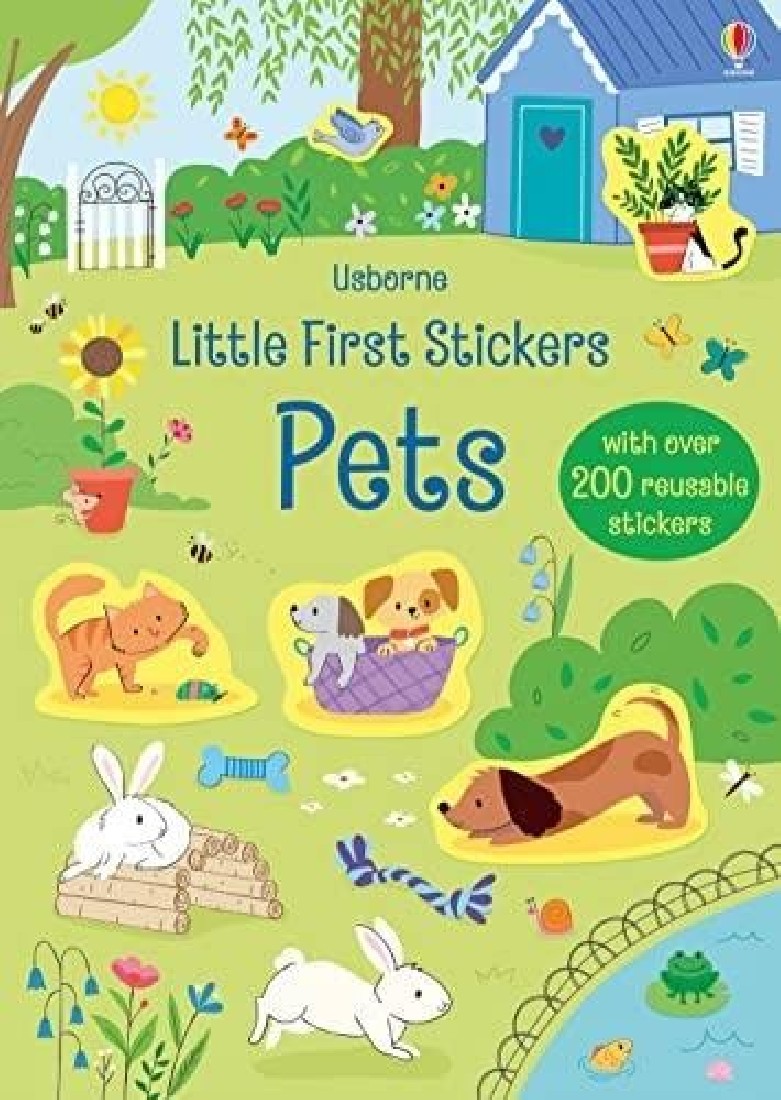 USBORNE FIRST STICKER BOOK : PETS PB