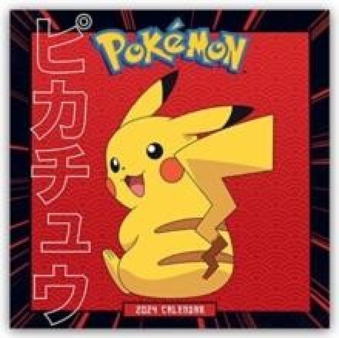POKEMON 2024 SQUARE WALL CALENDAR