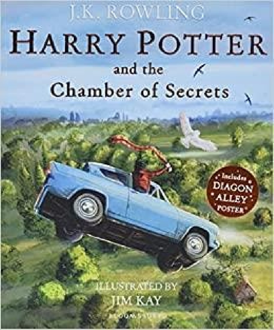 HARRY POTTER AND THE CHAMBER OF SECRETS ILLUSTRATED EDITION PB