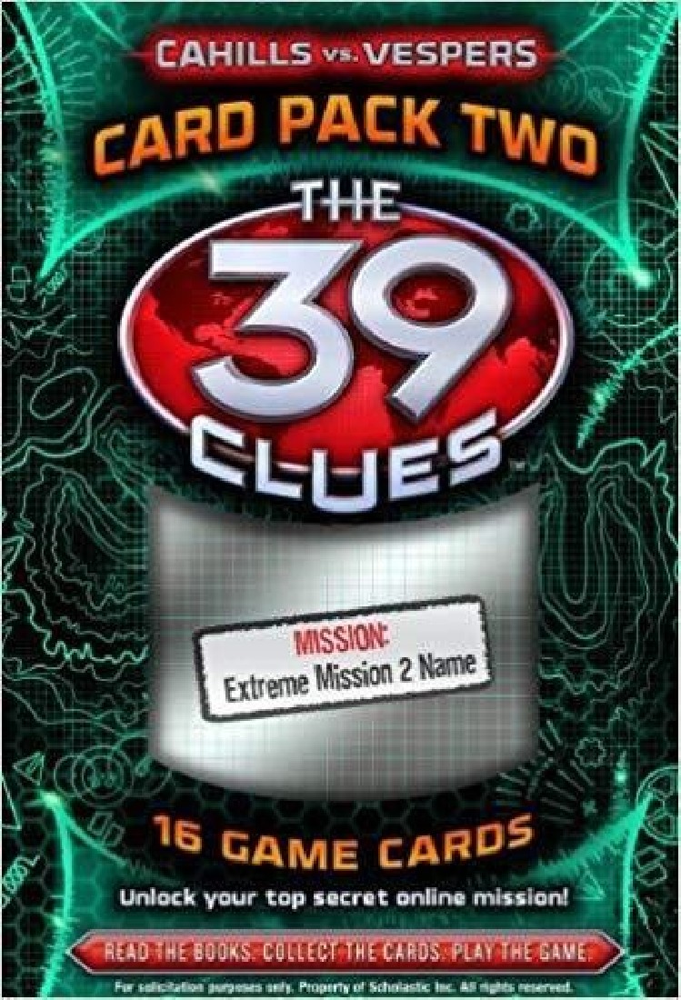 THE 39 CLUES: CAHILLS VS. VESPERS CARD PACK 2: THE MAGELLAN HEIST