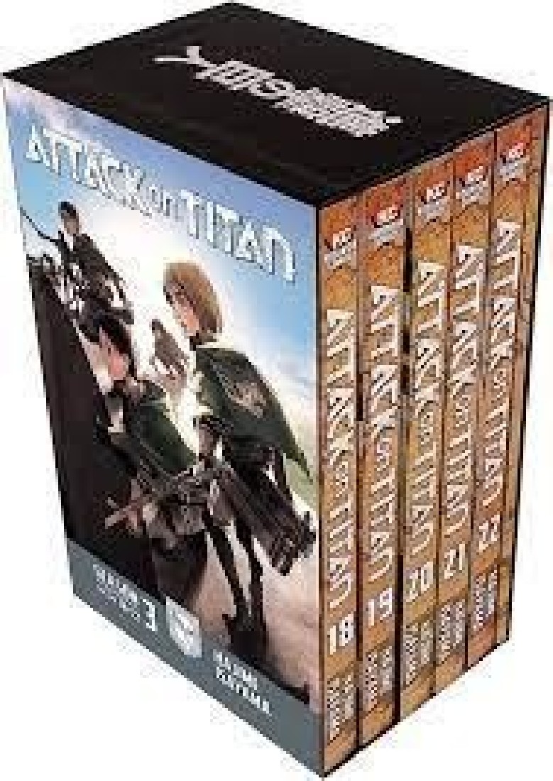 ATTACK ON TITAN SEASON 3 PART 2 MANGA BOX SET PB