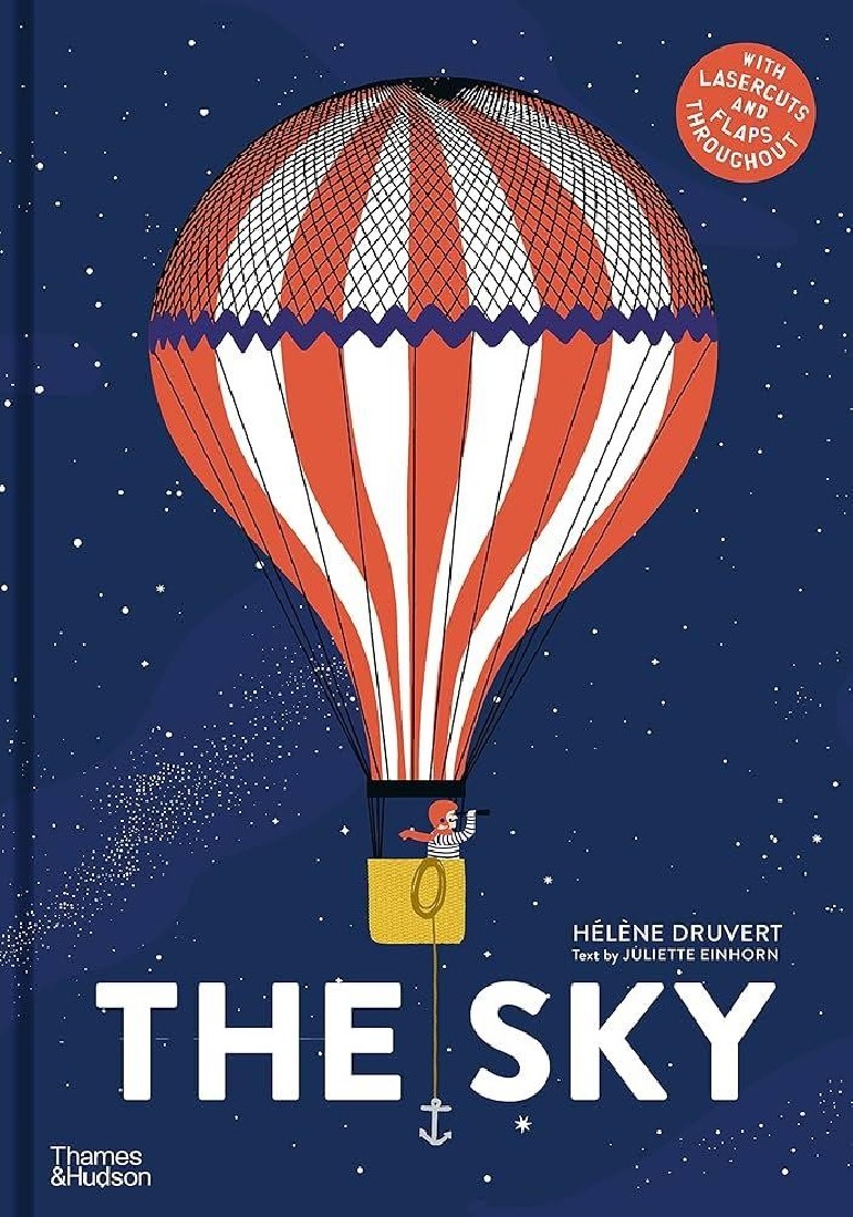 THE SKY - WITH LASERCUTS AND FLAPS THROUGHOUT HC
