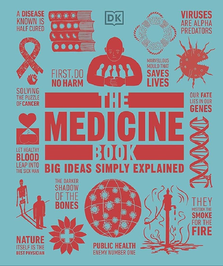 DK BIG IDEAS SIMPLY EXPLAINED: THE MEDICINE BOOK HC