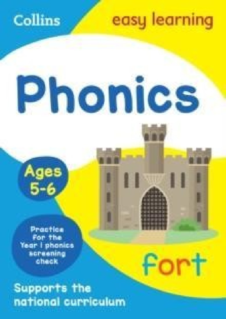 COLLINS EASY LEARNING - PHONICS AGES 5-6