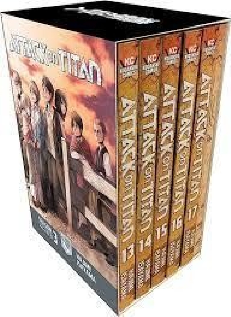 ATTACK ON TITAN SEASON 3 PART 1 MANGA BOX SET PB