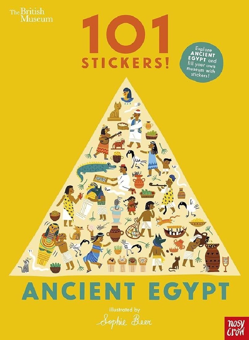 BRITISH MUSEUM : ANCIENT EGYPT - 101 STICKERS! PB