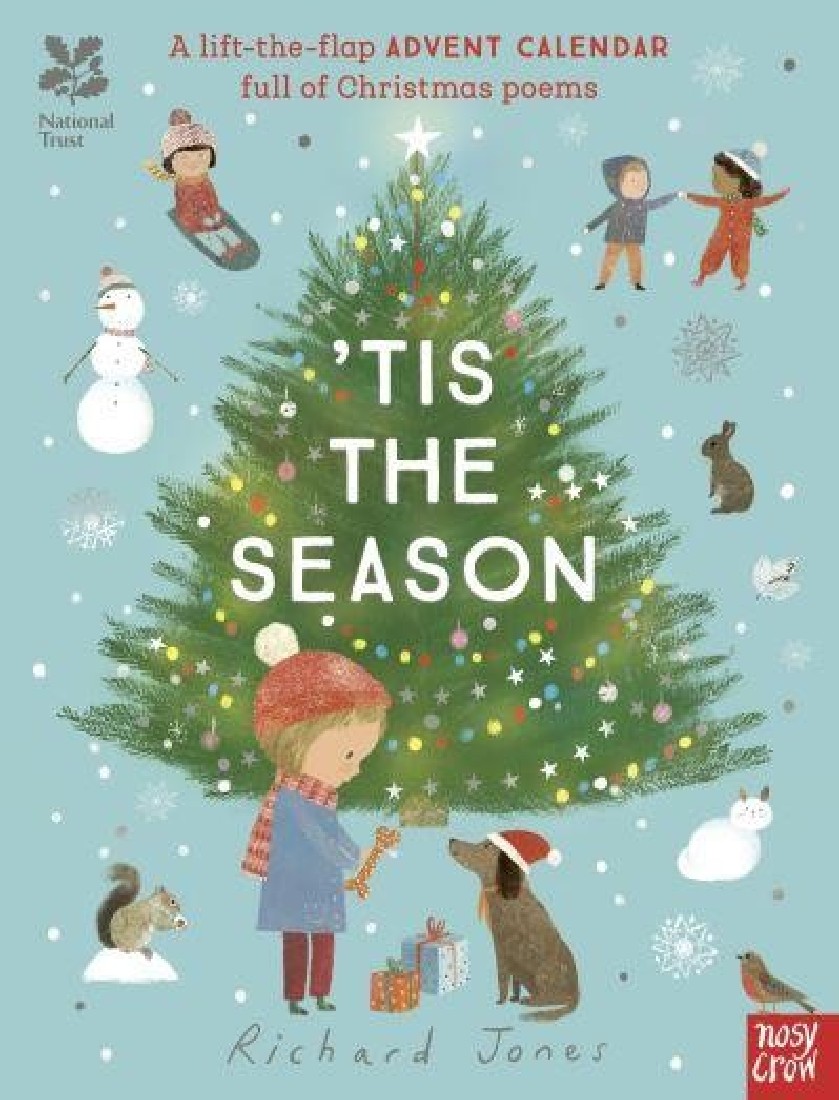 NATIONAL TRUST: TIS THE SEASON: A LIFT-THE-FLAP ADVENT CALENDAR FULL OF CHRISTMAS POEMS