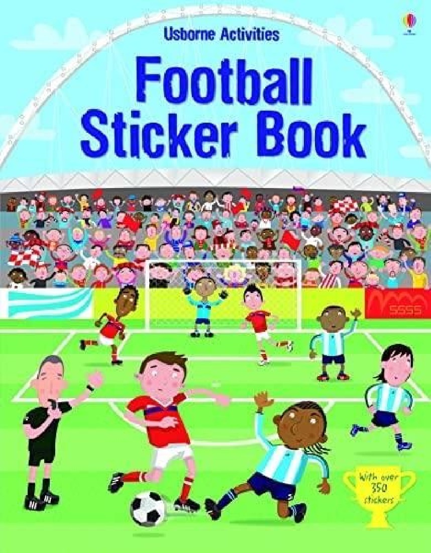 USBORNE : FOOTBALL STICKER BOOK PB