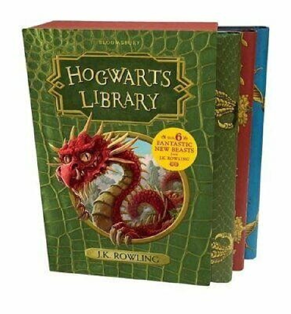 HARRY POTTER THE HOGWARTS LIBRARY HC BOX SET