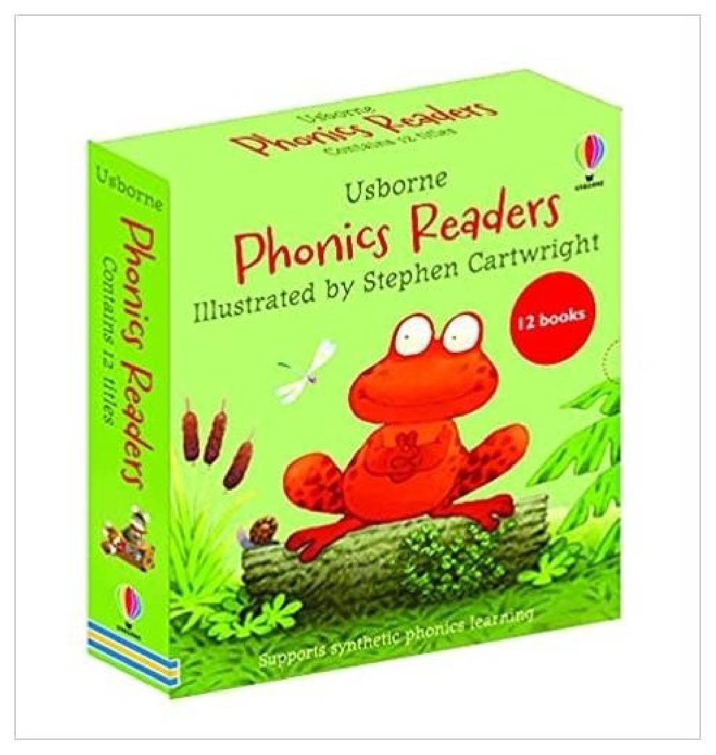 USBORNE PHONIC READERS -12 TITLES @