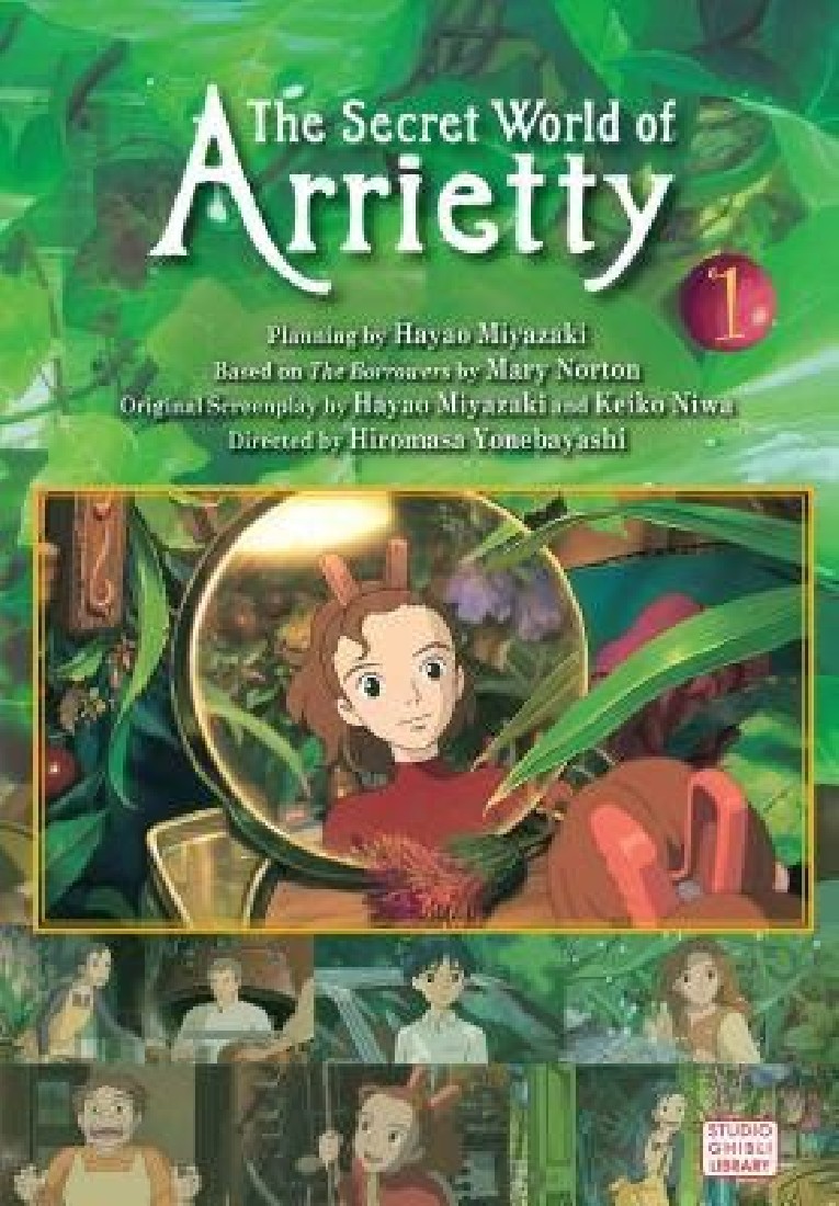 ARRIETTY FILM COMIC 01 PA