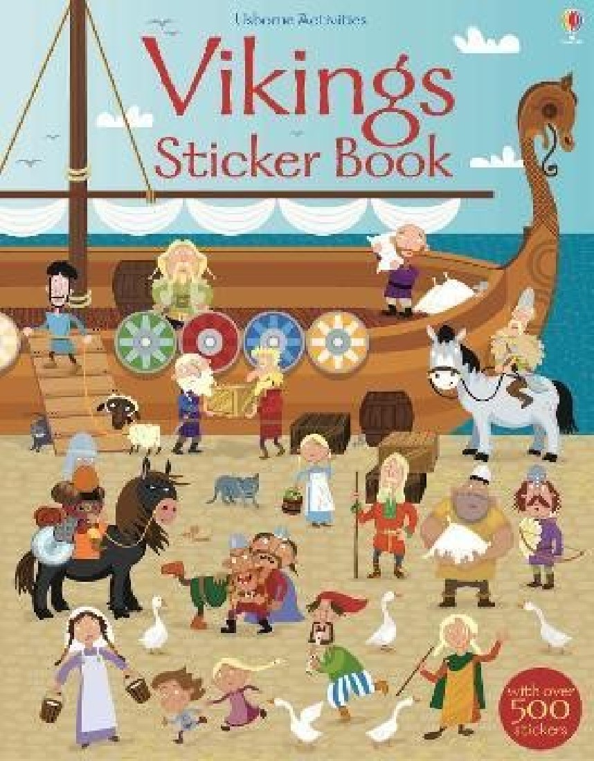 USBORNE : VIKINGS STICKER BOOK