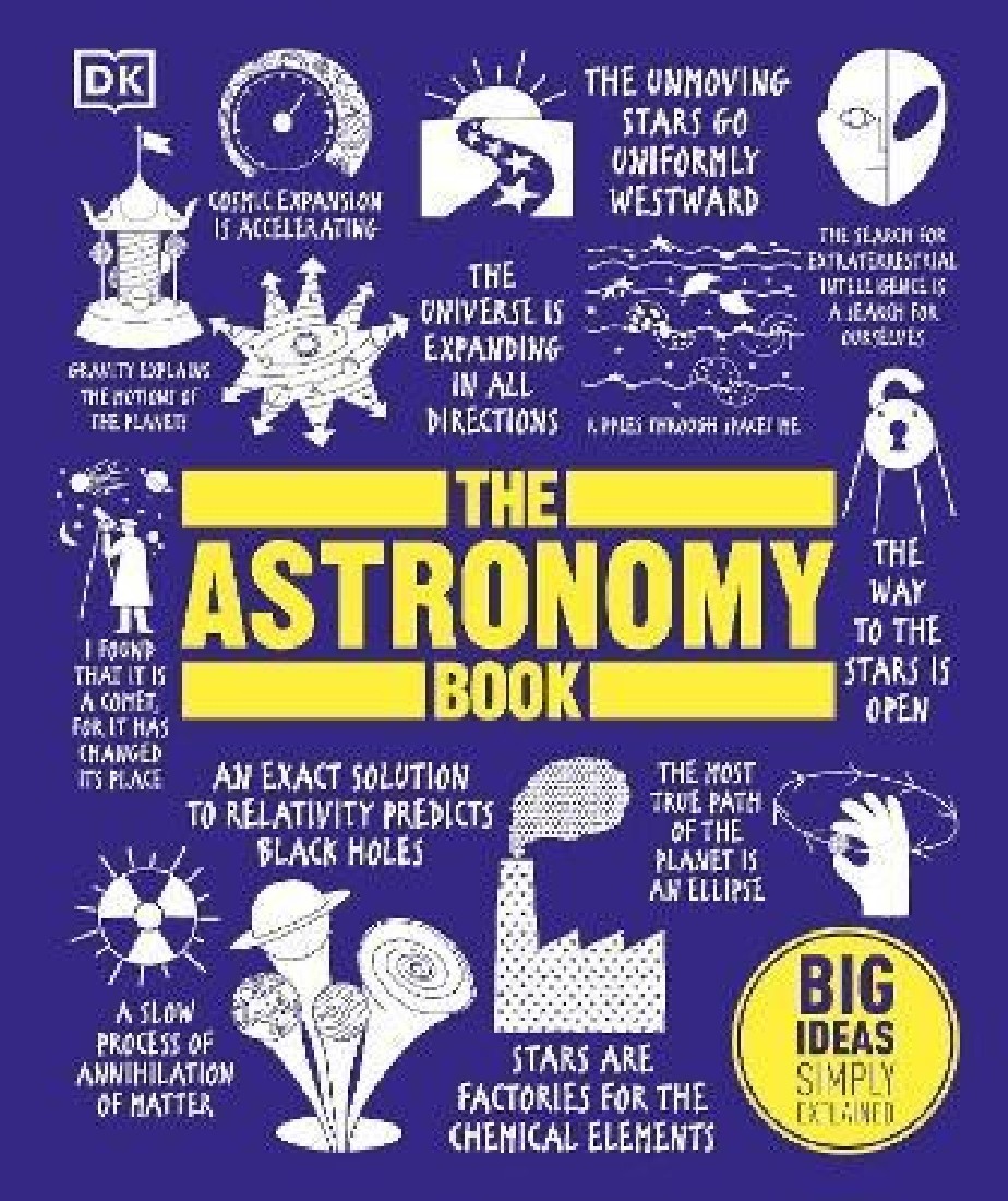 DK BIG IDEAS SIMPLY EXPLAINED: THE ASTRONOMY BOOK HC HC