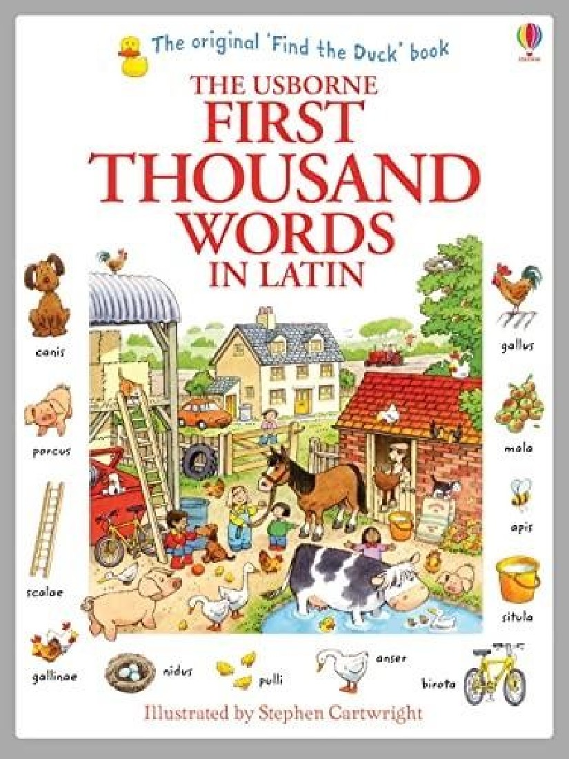 USBORNE : FIRST THOUSAND WORDS IN LATIN PB