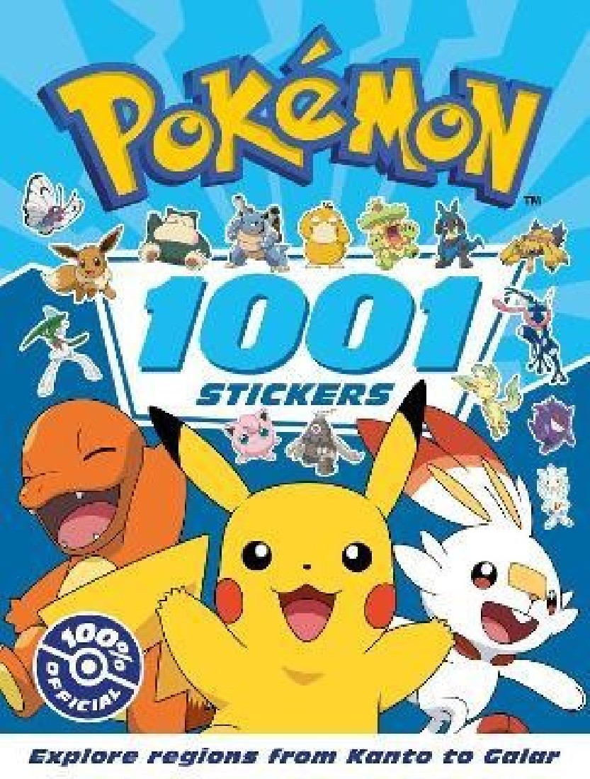 POKEMON: 1001 STICKERS PB