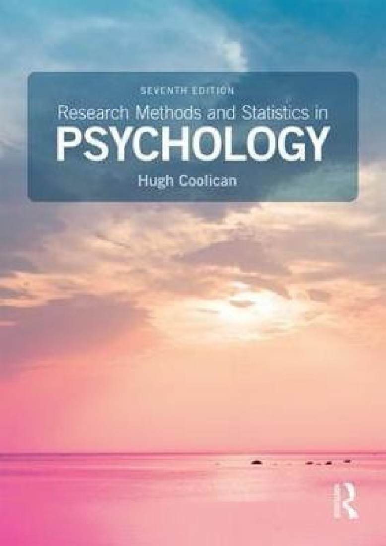 RESEARCH METHODS & STATISTICS IN PSYCHOLOGY