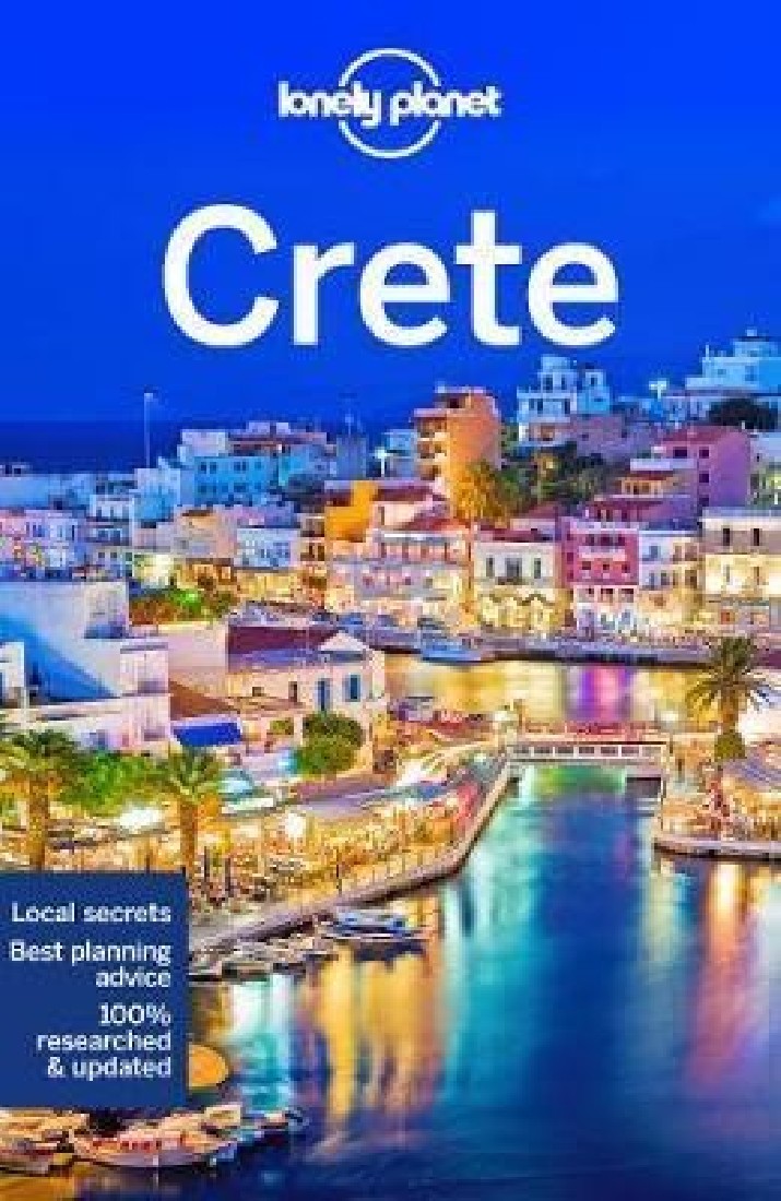 LONELY PLANET : CRETE 7TH ED - VALID UNTIL 30/5/2023