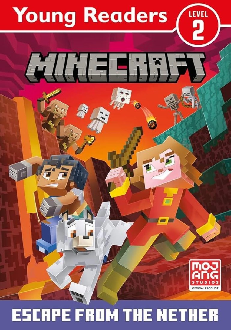 MINECRAFT YOUNG READERS: ESCAPE FROM THE NETHER! PB