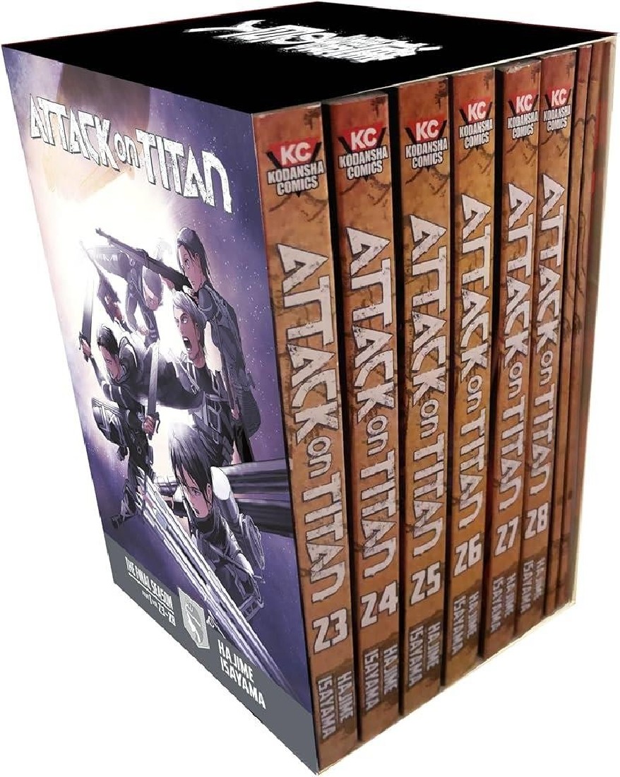 ATTACK ON TITAN FINAL SEASON BOX SET PB