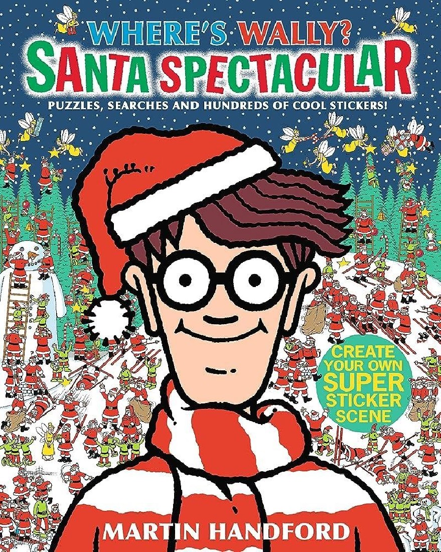 WHERES WALLY? : SANTA SPECTACULAR STICKER ACTIVITY BOOK PB