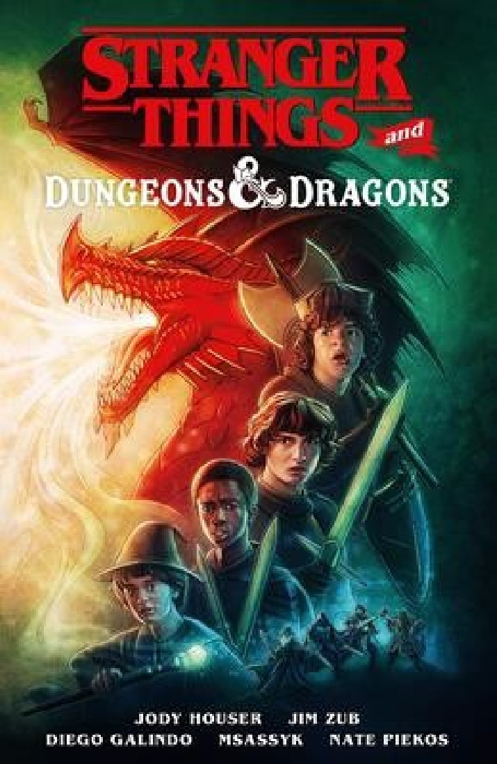 STRANGER THINGS AND DUNGEONS & DRAGONS PB