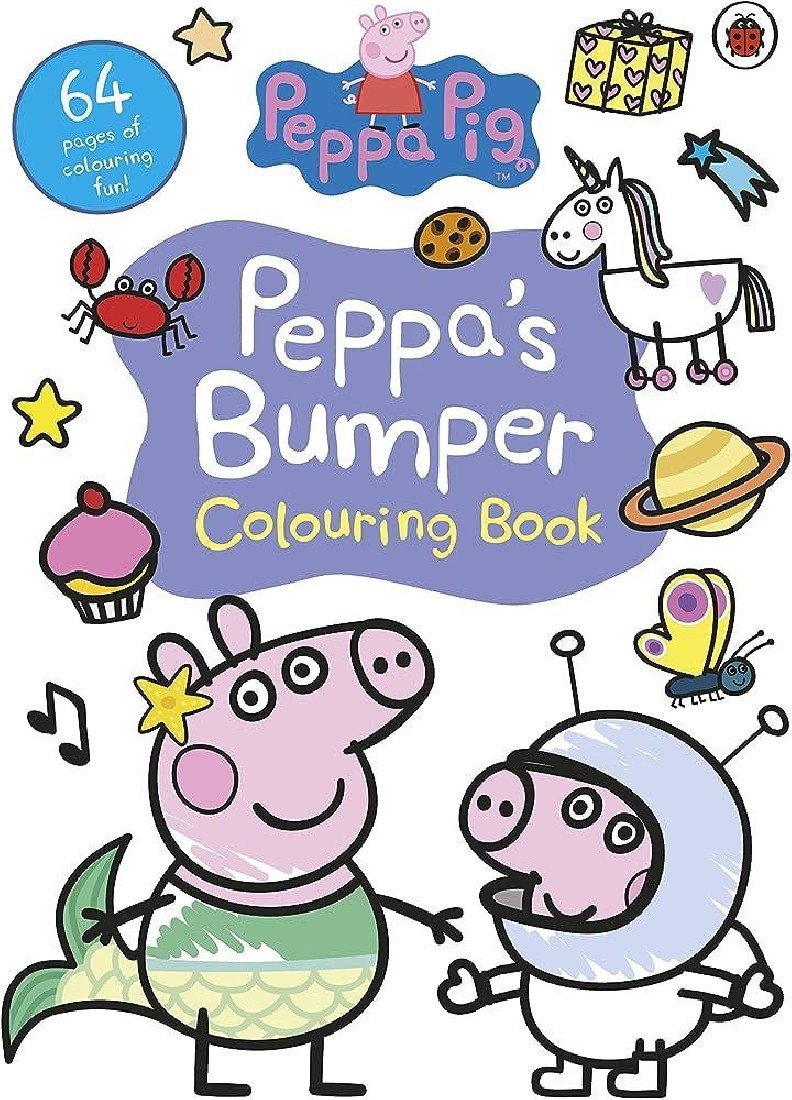 PEPPA PIG: PEPPAS BUMPER COLOURING BOOK PAPERBACK / SOFTBACK