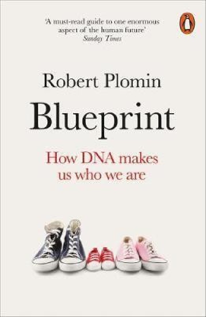 PENGUIN ORANGE SPINES : BLUEPRINT : HOW DNA MAKES US WHO WE ARE PB