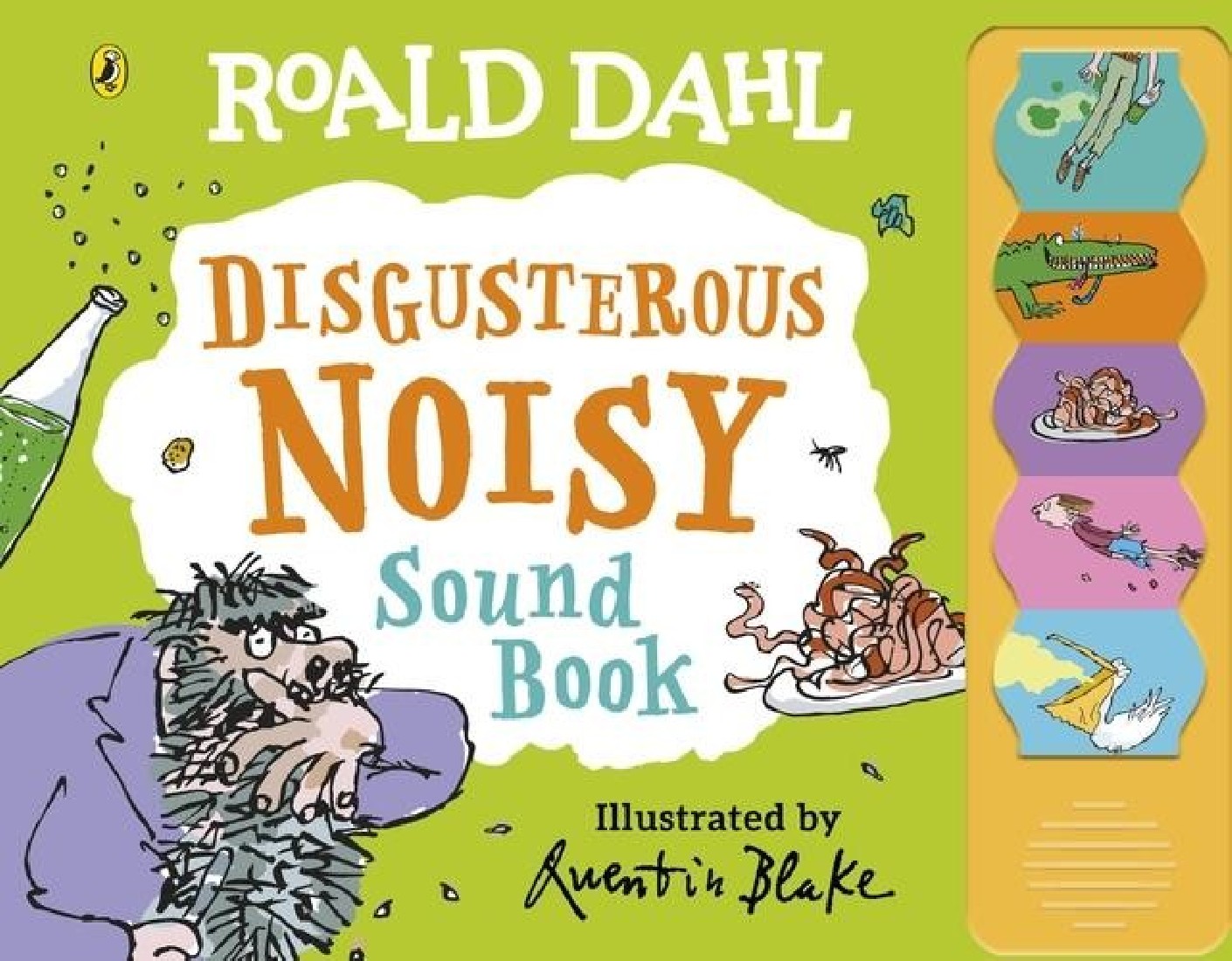 ROALD DAHLS : ROALD DAHL : DISGUSTEROUS NOISY SOUND BOOK HC BBK