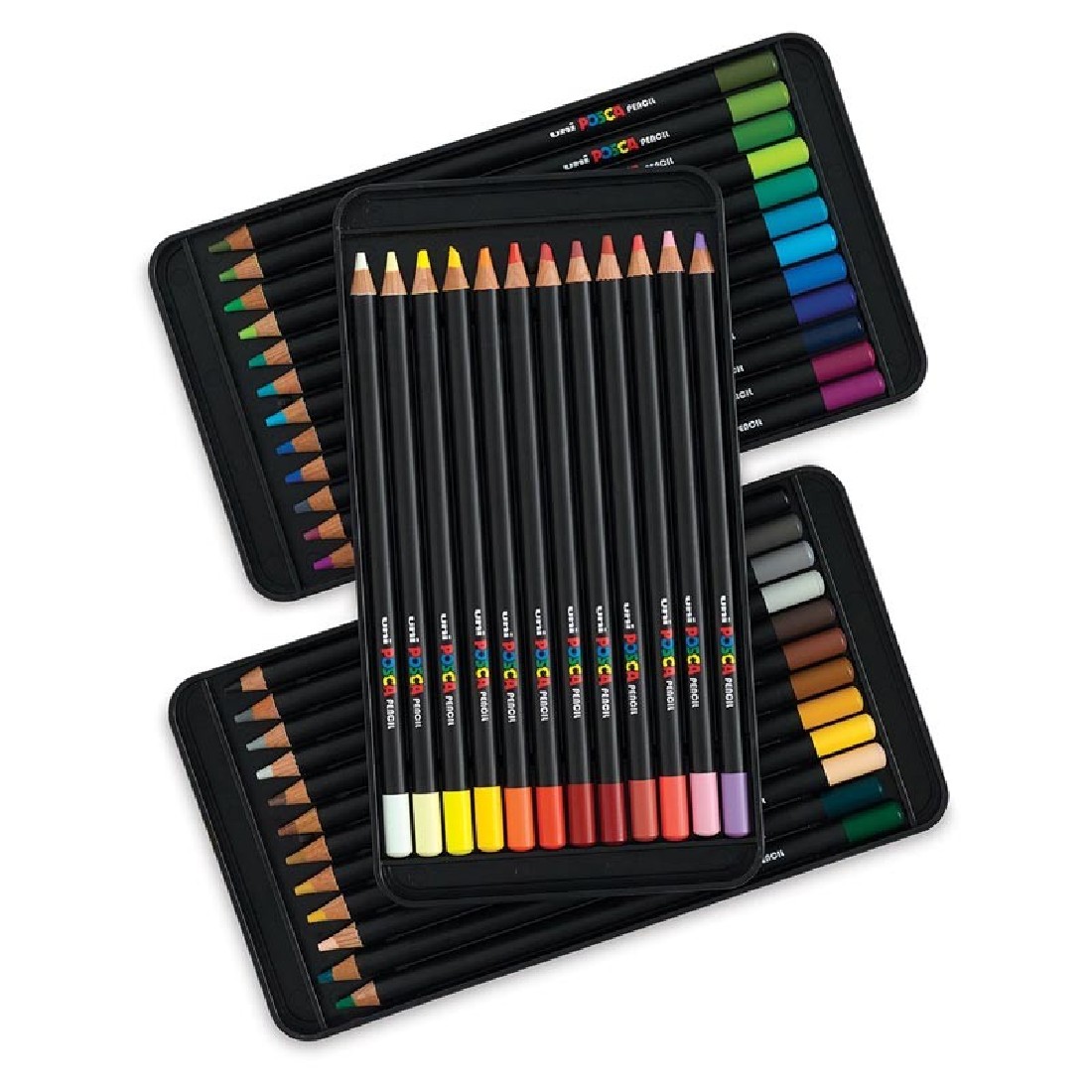Posca Uni Coloured Pencil Assorted Set of 36