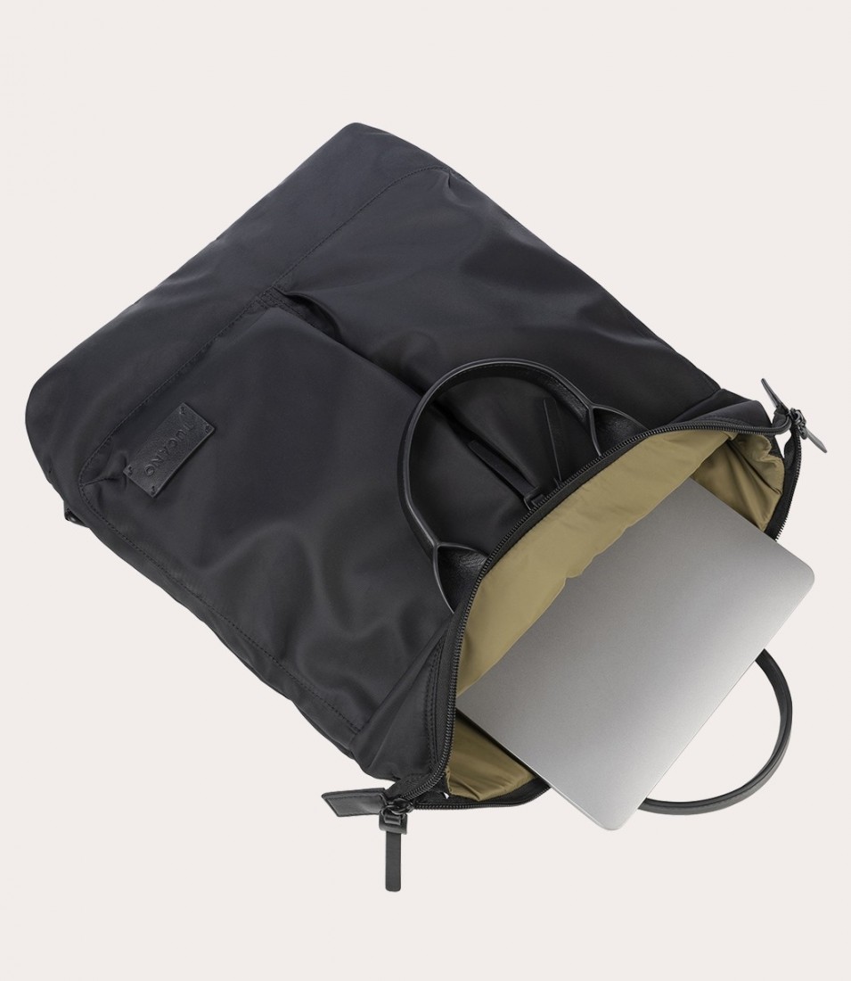 Tucano bag desert premium, backpack with leather details