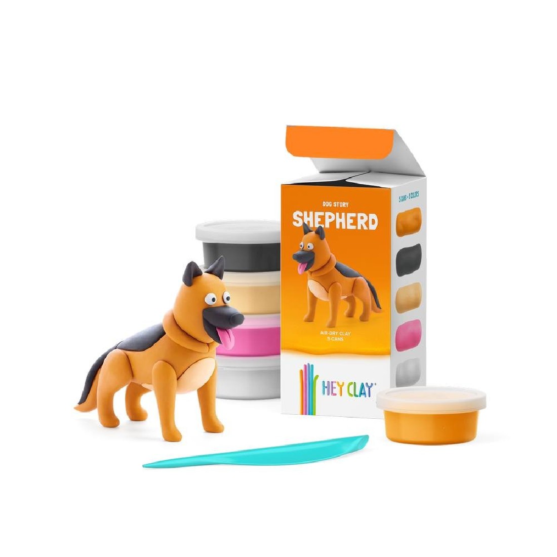 Κατασκευή με πηλό Claymates Shepherd 50187 Hey Clay