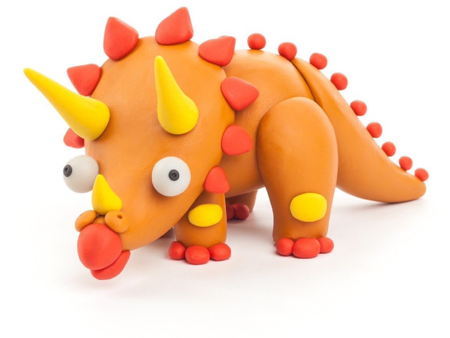 Κατασκευή με πηλό Claymates Triceraptors 50137 Hey Clay