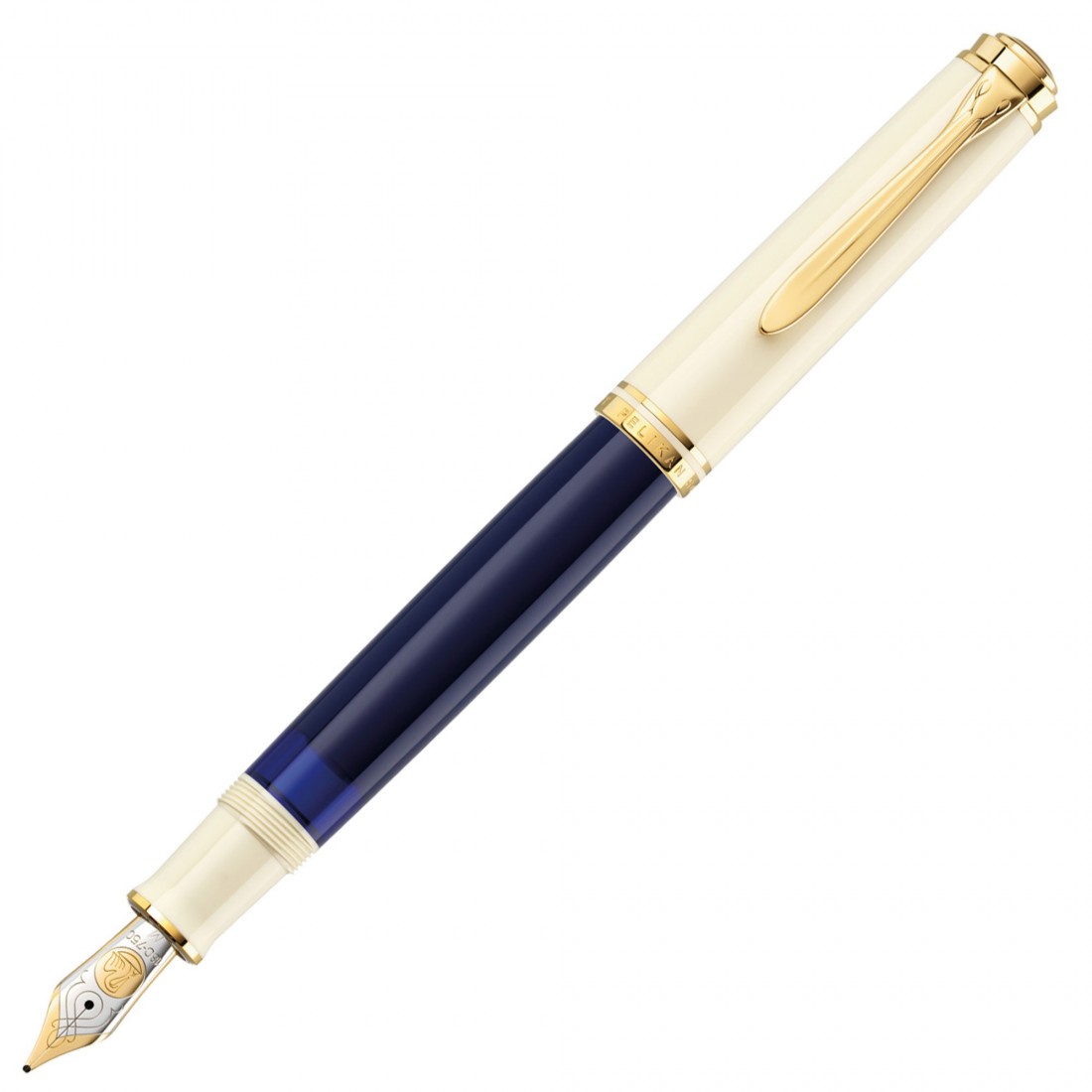 Pelikan Souveran  M800 Cream Blue Special Edition Fountain Pen